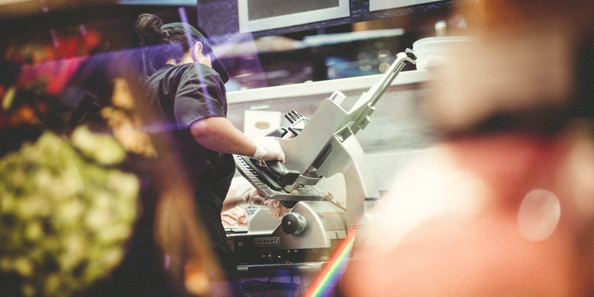 Hobart commercial slicer